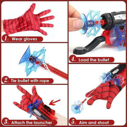 Web Shooter Toy – Superhero Wrist Launcher for Kids Role-Play Fun