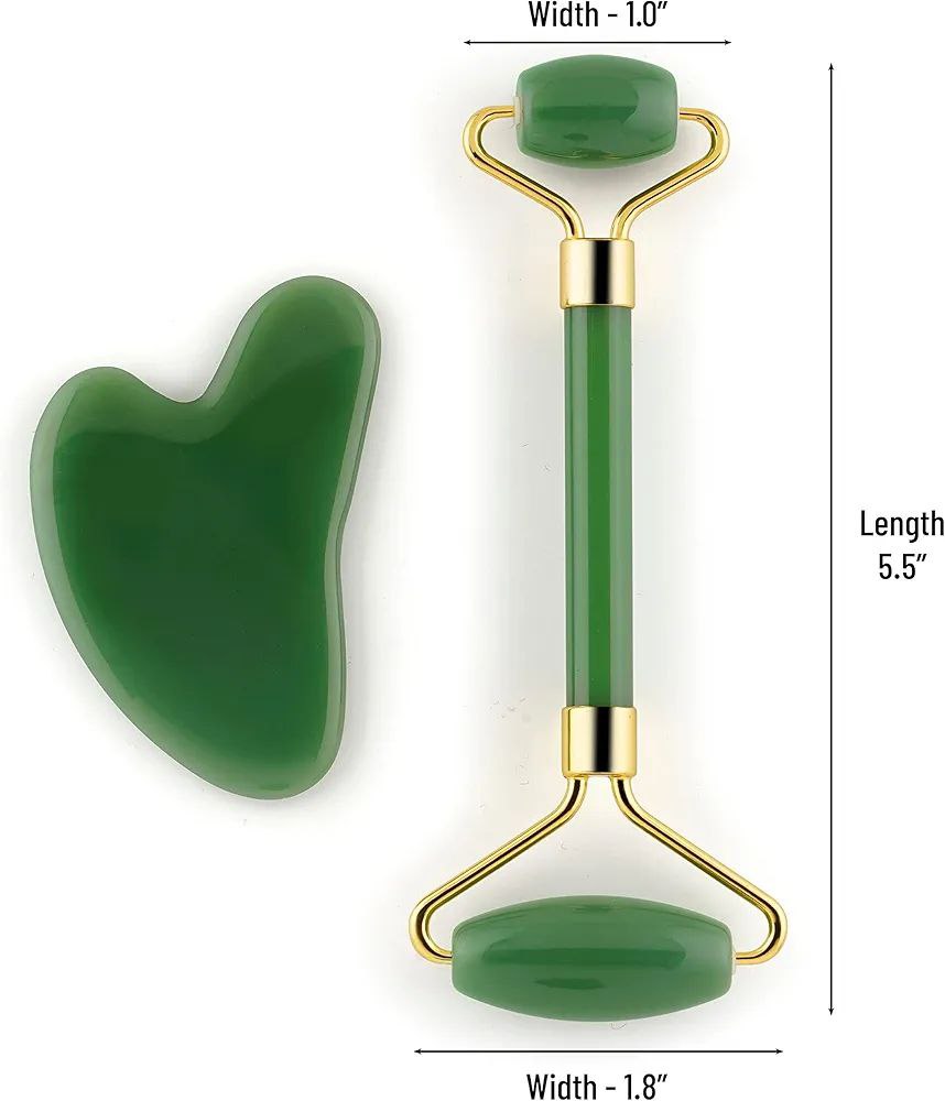 Natural Jade Roller – Lift, Tone & Brighten Your Skin