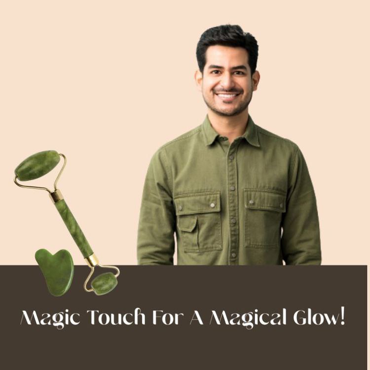 Natural Jade Roller – Lift, Tone & Brighten Your Skin