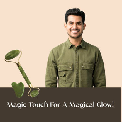 Natural Jade Roller – Lift, Tone & Brighten Your Skin