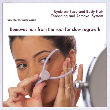 silique eyebrow face and body hair remover