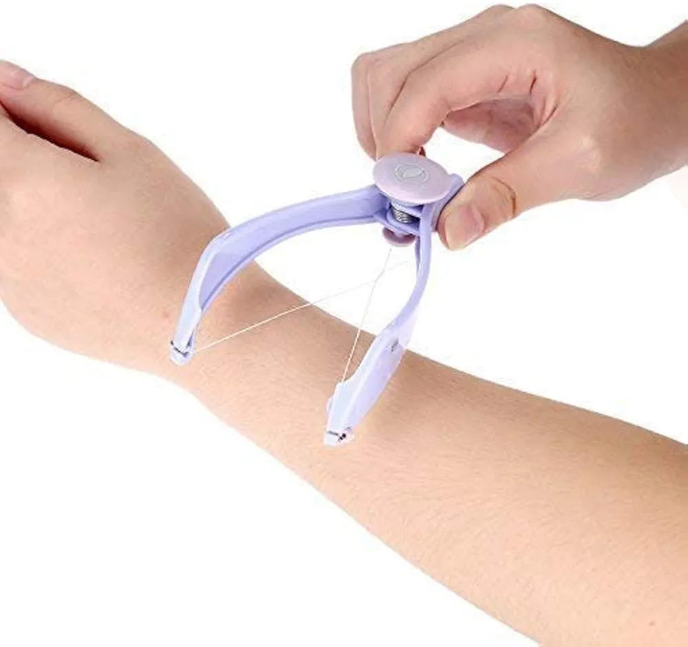 silique eyebrow face and body hair remover