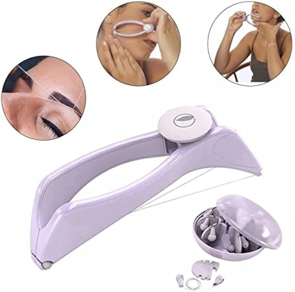silique eyebrow face and body hair remover